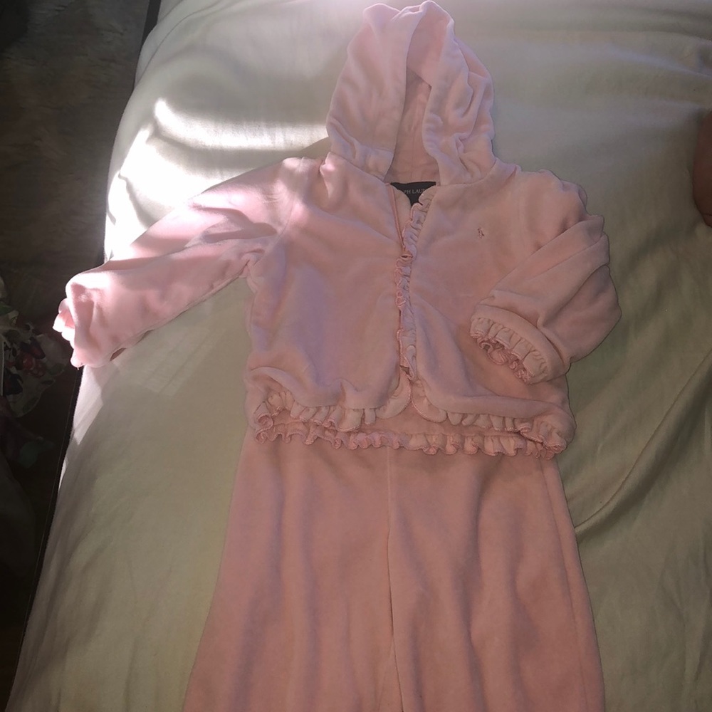 Pink Ralph Lauren sweats